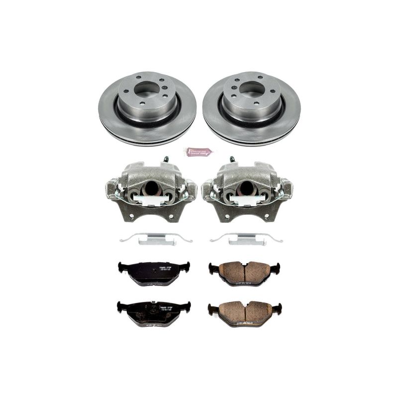 PSB Autospecialty Kit w/Cals - Power Stop 03-08 BMW Z4 Rear Autospecialty Brake Kit w/Calipers