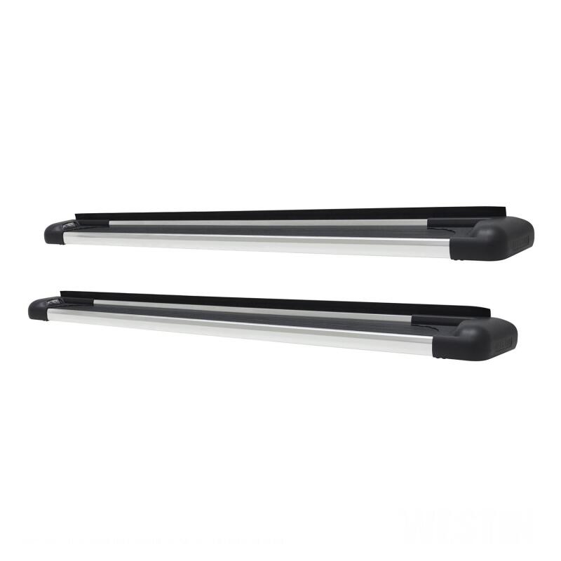 WES Running Boards - Sure-Grip - Westin SG6 Polished Aluminum Running Boards 74.25 in