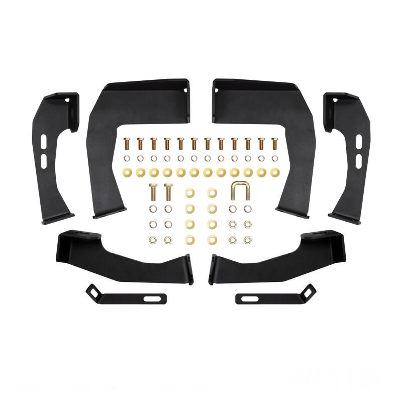 WES Nerf Bars - HDX Drop - Westin 04-13 Chevy Silverado 1500 Crew Cab HDX Stainless Drop Nerf Step Bars - Textured Black