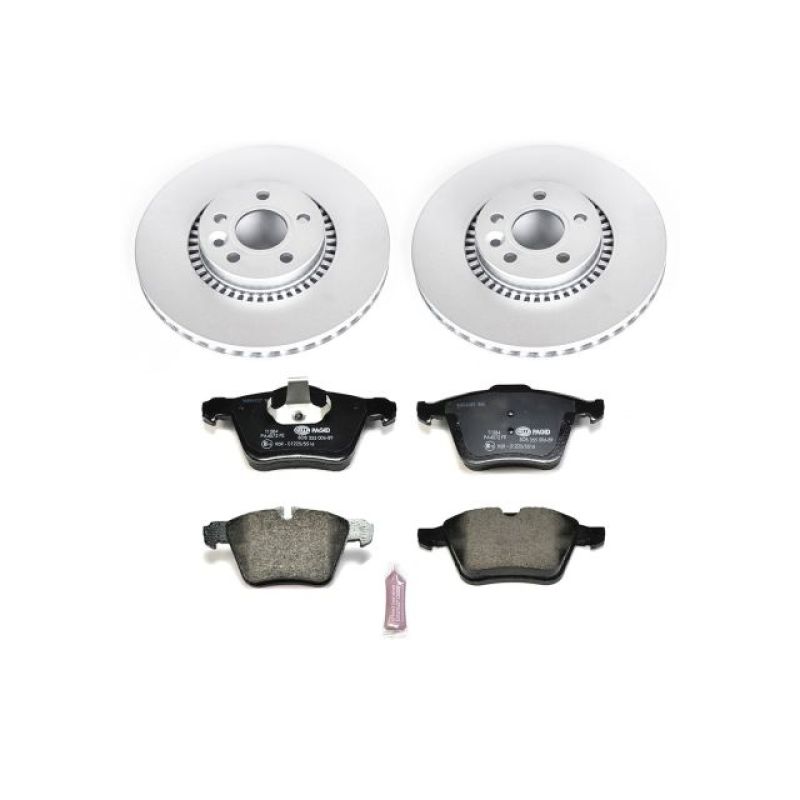 PSB Euro-Stop Kit - Power Stop 11-14 Volvo S60 Front Euro-Stop Brake Kit