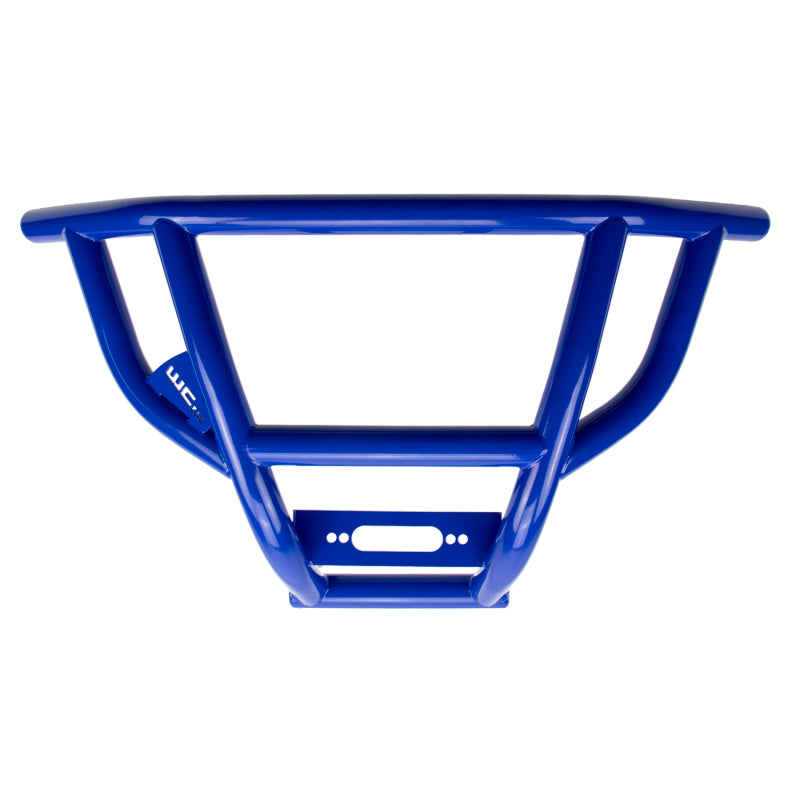 WCF Side X Side Front Bumper - Wehrli 2022+ Honda Talon X/R Front Bumper w/ Fair Lead Mount - Talon Matte Blue Metallic