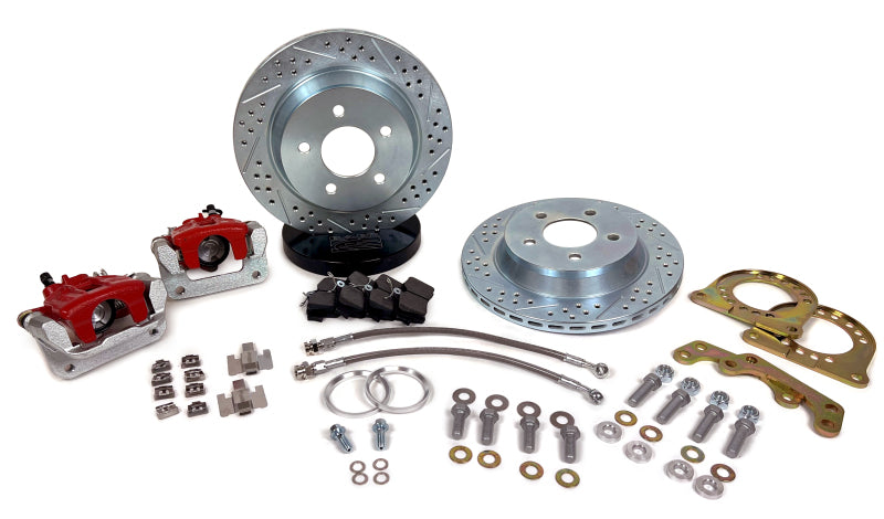 BAE Classic Series Brake Kits - Baer Brakes Rear Ends w/ Ford 8/9in SB HE 11.65in Classic Series Rear Brake Kit