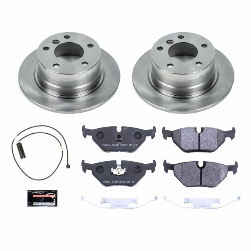 PSB Track Day Kit - Power Stop 96-02 BMW Z3 Rear Track Day Brake Kit