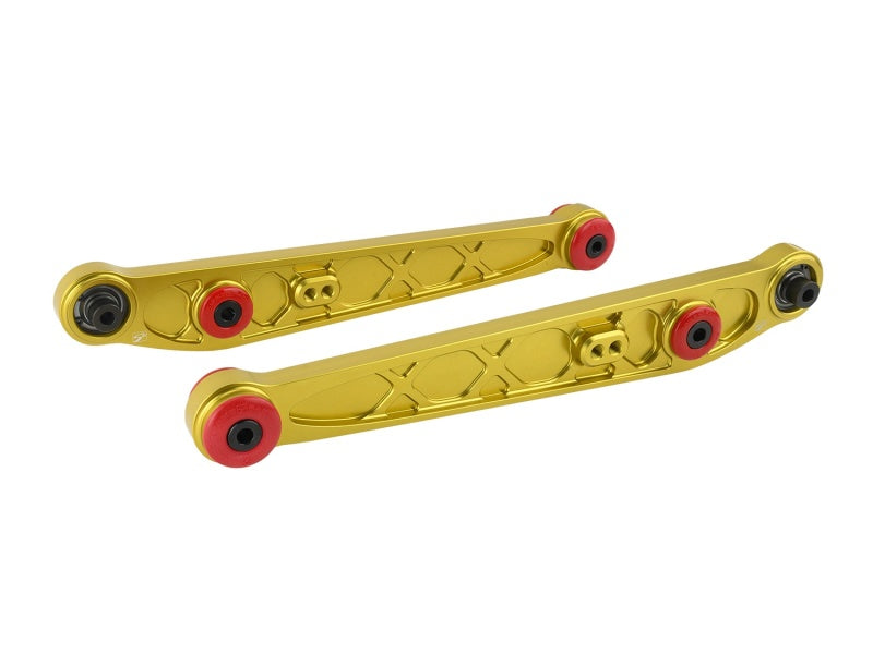SK Alpha Control Arms - Skunk2 Honda/Acura EK Alpha Series Rear Lower Control Arm Set - Gold