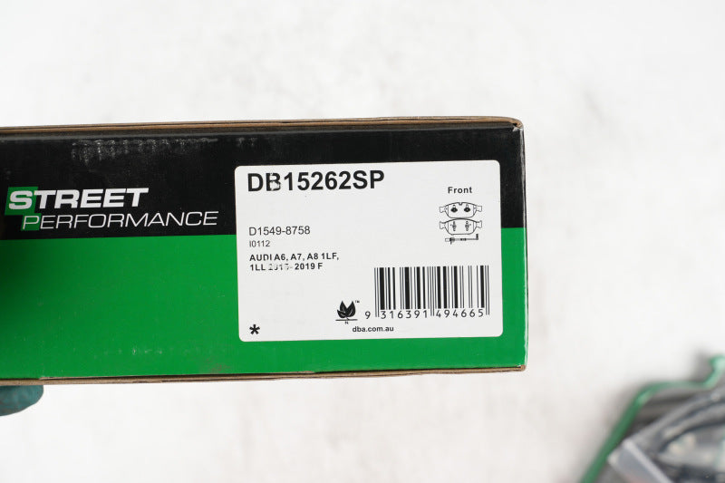 DBA SP Performance Brake Pads - DBA 12-15 Audi A6 (C7) SP Performance Front Brake Pads