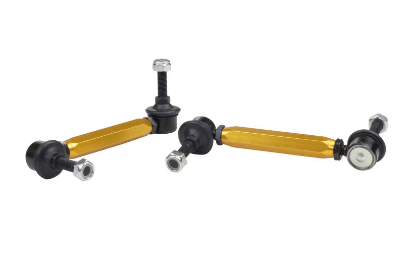 WL Sway Bar Links - Whiteline 03-06 Mitsubishi Lancer Evo 8/9 Rear Swaybar link kit-adjustable ball end links