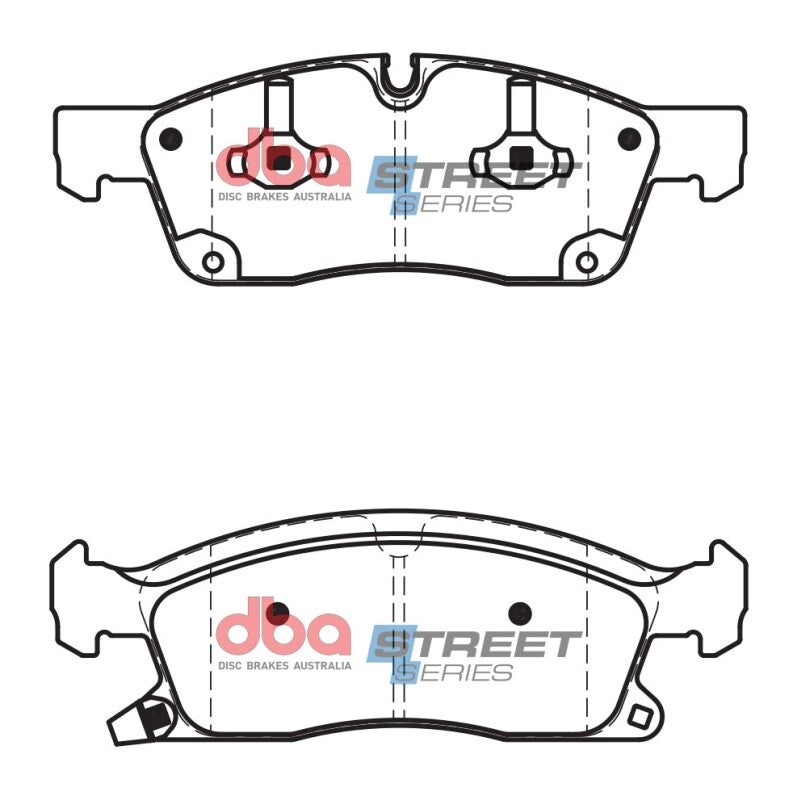 DBA Street Series Brake Pads - DBA 11-20 Dodge Durango (330mm Front Rotor) Street Series Front Brake Pads