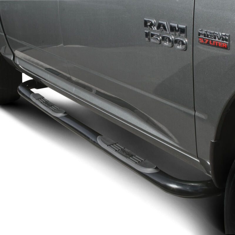 WES Nerf Bars - E-Series 3 - Westin 2009-2018 Dodge/Ram 1500 Crew Cab E-Series 3 Nerf Step Bars - Black