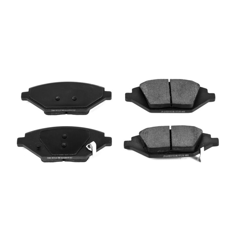 PSB Z16 Evolution Brake Pads - Power Stop 16-19 Chevrolet Spark Front Z16 Evolution Ceramic Brake Pads