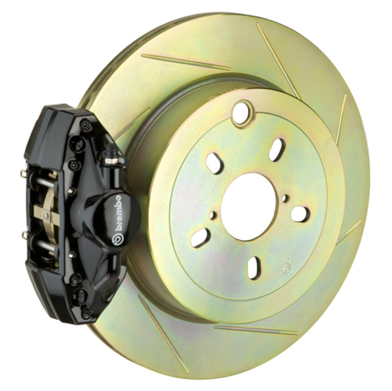 BRB Big Brake Kits - Brembo 12-16 FRS Exc w/ Elec Park Brake Rr GT BBK 2 Pis Cast 2pc 316 x20 1pc Rtr Slot Type1-Black