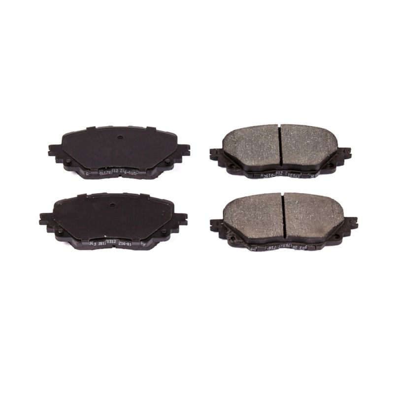 PSB Z16 Evolution Brake Pads - Power Stop 17-19 Fiat 124 Spider Front Z16 Evolution Ceramic Brake Pads
