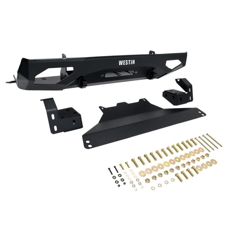 WES Pro-Series Bumpers - Westin 2024 Toyota Tacoma Pro-Series Mid Width Front Bumper - Textured Black