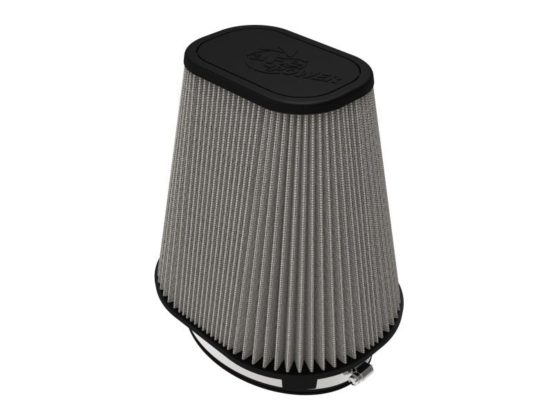 AFE Universal Pro Dry S Filter - aFe Magnum FLOW Universal Pro DRY S Air Filter (7.5x5.5)in F (9.25x7.25)in B x (6x4)in T x 9in H