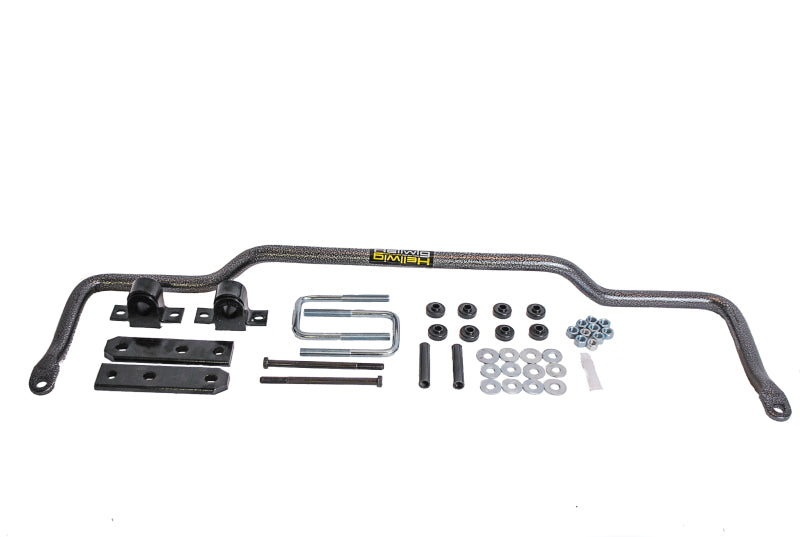HWG Front Sway Bars - Hellwig 99-02 Ford E-350 Super Duty Solid Heat Treated Chromoly 1-1/8in Front Sway Bar