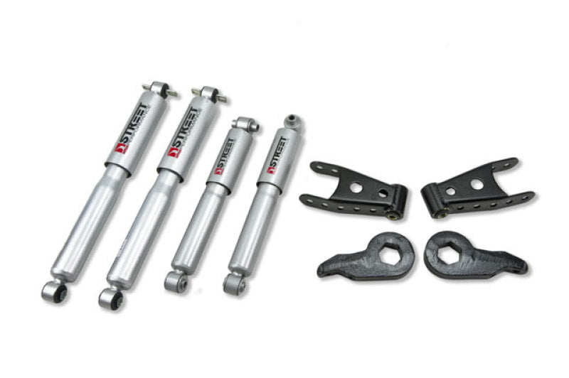 BT Lower Kit w SP Shocks - Belltech LOWERING KIT WITH SP SHOCKS