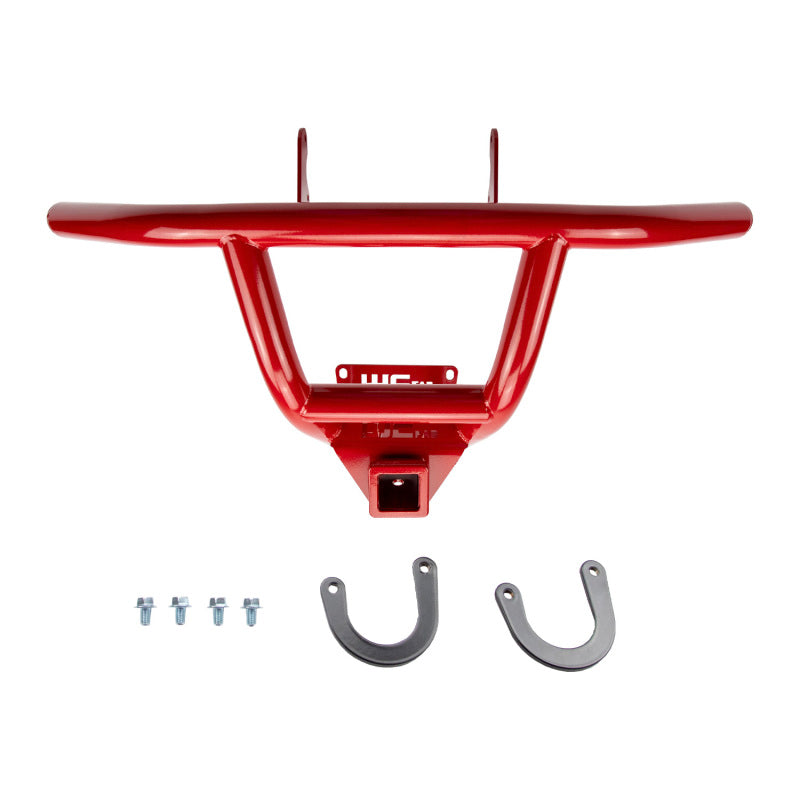 WCF Side X Side Rear Bumper - Wehrli 19-22 Honda Talon X/R Rear Bumper w/ Receiver Hitch - Semi-Gloss Black