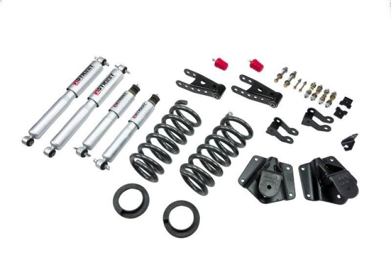 BT Lower Kit w SP Shocks - Belltech LOWERING KIT WITH SP SHOCKS