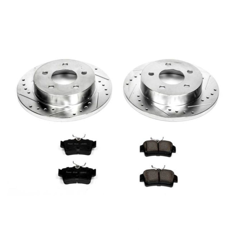 PSB Z23 Evolution Kit - Power Stop 94-04 Ford Mustang Rear Z23 Evolution Sport Brake Kit