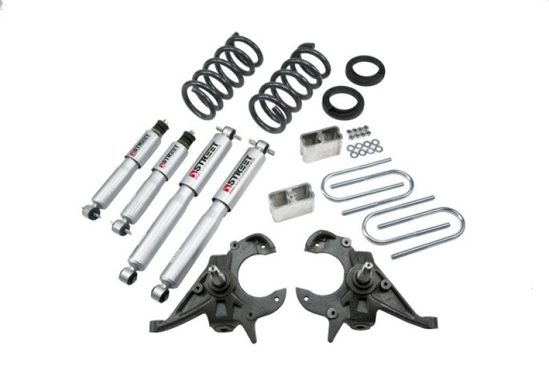 BT Lower Kit w SP Shocks - Belltech LOWERING KIT WITH SP SHOCKS