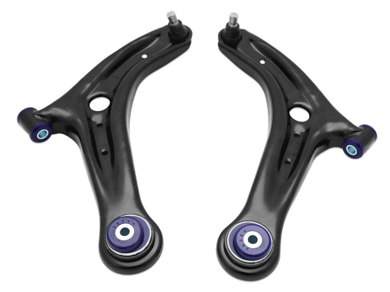 SPR Control Arms - Front - Superpro 13-17 Ford Fiesta Complete Front Lower Control Arm Kit (Caster Increase)