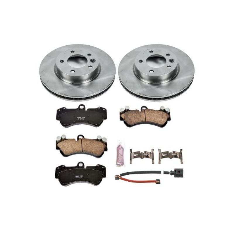 PSB Autospecialty Kit - Power Stop 04-06 Porsche Cayenne Front Autospecialty Brake Kit