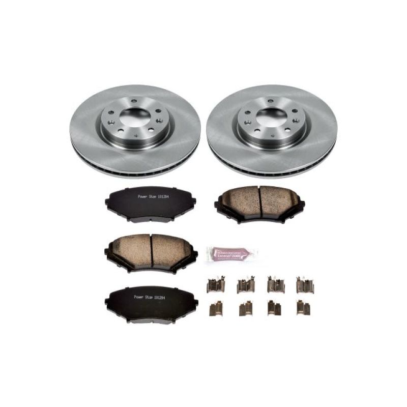 PSB Autospecialty Kit - Power Stop 04-08 Mazda RX-8 Front Autospecialty Brake Kit