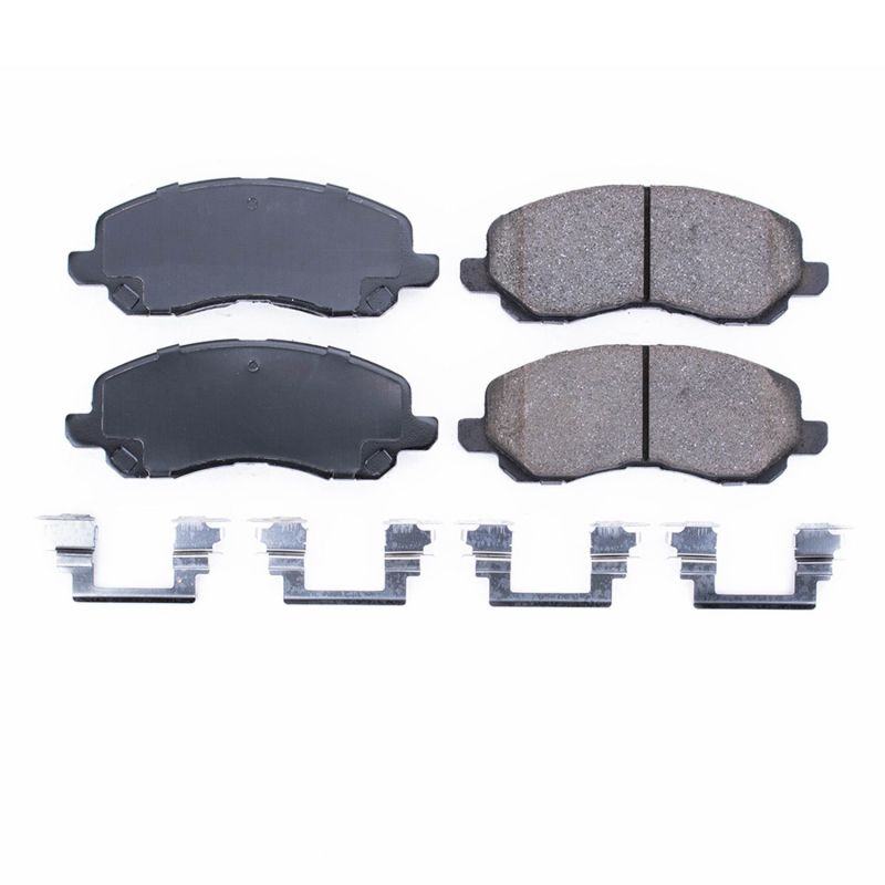 PSB Z17 Evolution Brake Pads - Power Stop 11-14 Chrysler 200 Front Z17 Evolution Ceramic Brake Pads w/Hardware