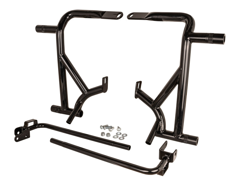 BUR Brawler Kits - Burly Brand 14-Up Touring Brawler Kit Rear - Black