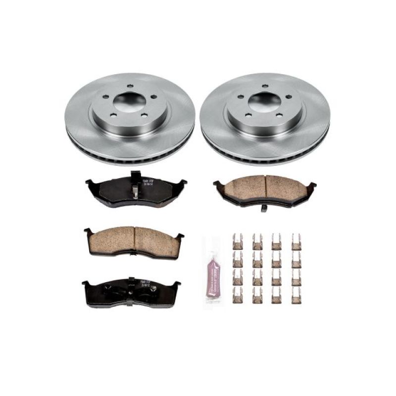 PSB Autospecialty Kit - Power Stop 98-04 Chrysler Concorde Front Autospecialty Brake Kit