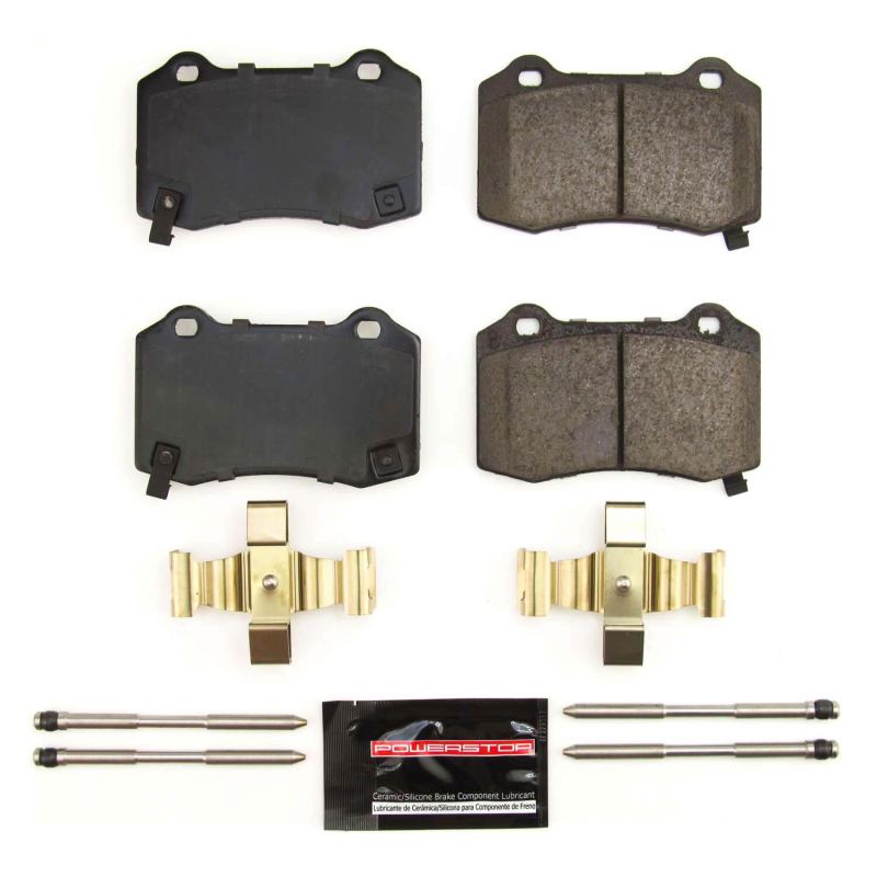 PSB Z23 Evolution Brake Pads - Power Stop 18-21 Jeep Grand Cherokee Rear Z23 Evolution Sport Brake Pads w/Hardware