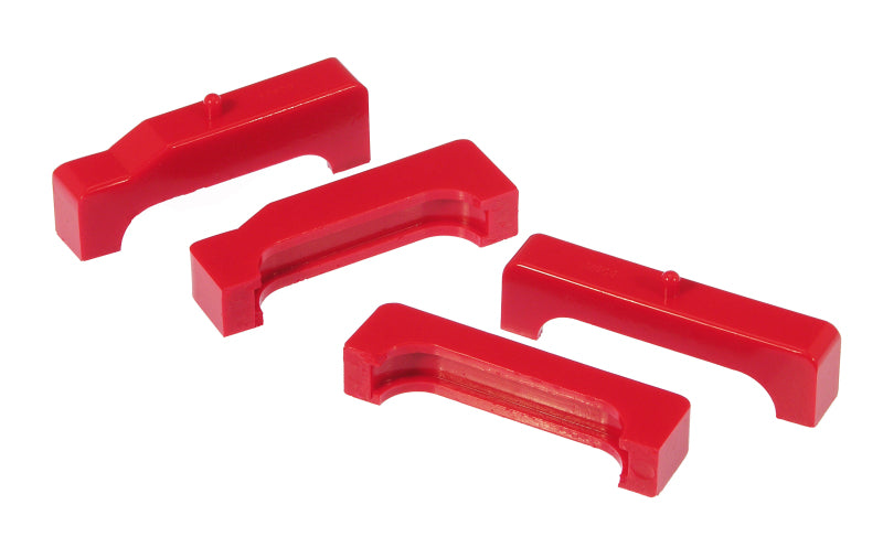 PRO Radiator Insulators - Red - Prothane 88-98 Chevy Truck Big Block Radiator Insolators - Red