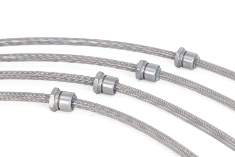 GR G-Stop Brake Line Kits - Goodridge 11/92-01 Subaru Impreza (2wd/4wd w/Rear Disc) Stainless Steel Brake Line Kit