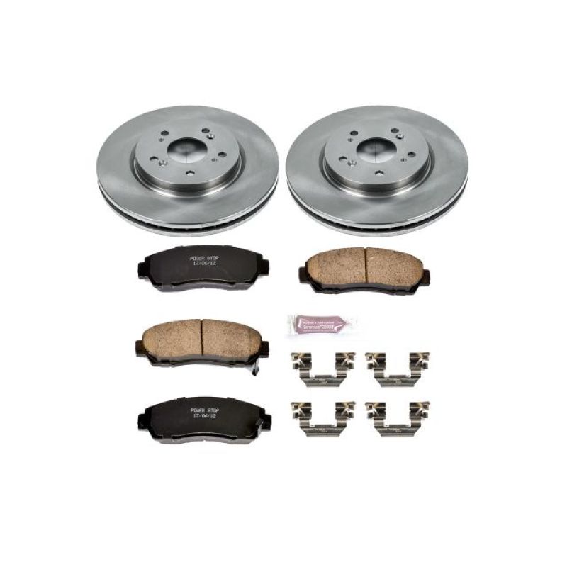 PSB Autospecialty Kit - Power Stop 07-12 Acura RDX Front Autospecialty Brake Kit