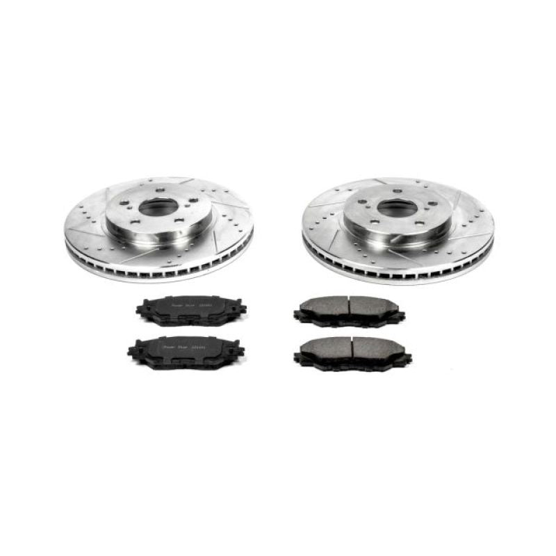 PSB Z23 Evolution Kit - Power Stop 06-15 Lexus IS250 Front Z23 Evolution Sport Brake Kit