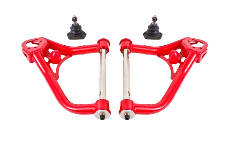 BMR Control Arms - BMR 67-69 1st Gen F-Body Non-Adj. Upper A-Arms (Polyurethane) - Red
