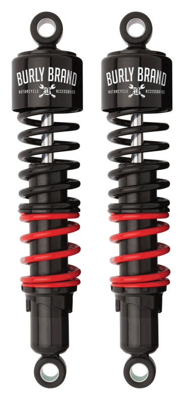 BUR Shocks - Burly Brand 17-14 Rebel 300/500 Stiletto Shocks 12.5in - Black