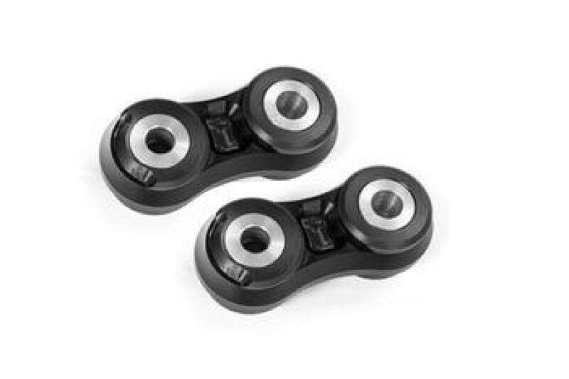 BMR Vertical Links - BMR 20-22 Ford Mustang GT500 Rear Lower Control Arms Vertical Link w/ Delrin Bushings - Black