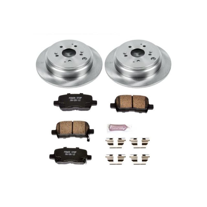 PSB Autospecialty Kit - Power Stop 02-04 Honda Odyssey Rear Autospecialty Brake Kit