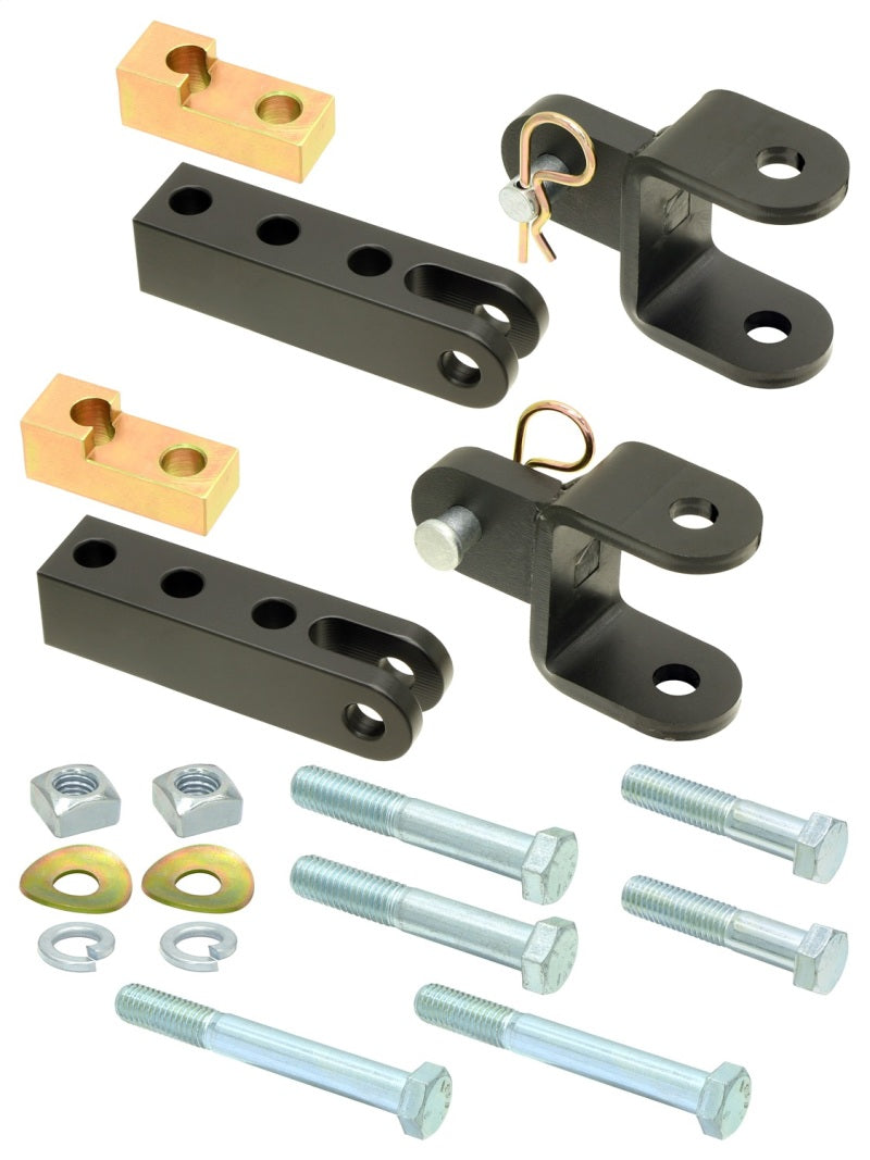 ROK Towing Solutions - RockJock TL/LJ Tow Bar Mounting Kit Front Bolt-On w/ Mounting Hardware Fits OEM & Most Bumpers