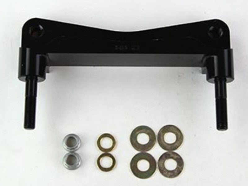 WIL Caliper Brackets - Wilwood Caliper Bracket Kit-Narrow Superlite 6R 94-05 Mustang 13.00in Rotor Front