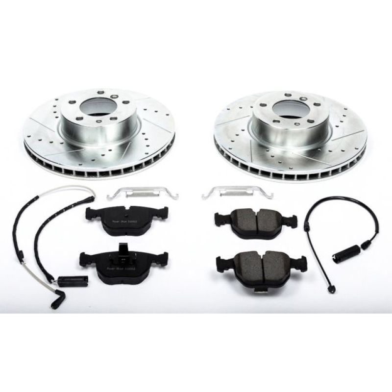 PSB Z23 Evolution Kit - Power Stop 97-00 BMW 540i Front Z23 Evolution Sport Brake Kit