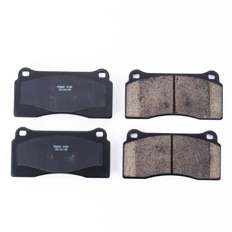 PSB Z16 Evolution Brake Pads - Power Stop 02-03 Jaguar XJR Front Z16 Evo Ceramic Brake Pad