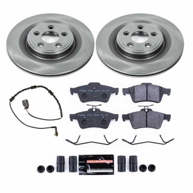 PSB Track Day SPEC Kit - Power Stop 10-15 Jaguar XF Rear Track Day SPEC Brake Kit