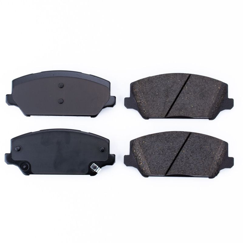PSB Z16 Evolution Brake Pads - Power Stop 17-18 Kia Cadenza Front Z16 Evolution Ceramic Brake Pads