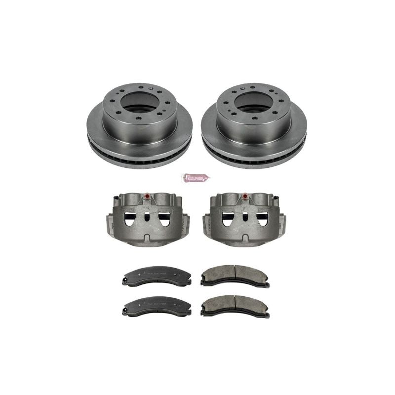 PSB Autospecialty Caliper - Power Stop 12-19 GMC Sierra 3500 HD Front Autospecialty Kit w/Cals