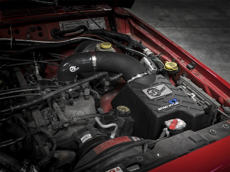 AFE Momentum ST Cold Air Intakes - aFe Momentum ST Pro DRY S Cold Air Intake System 97-01 Jeep Cherokee (XJ) I6 4.0L