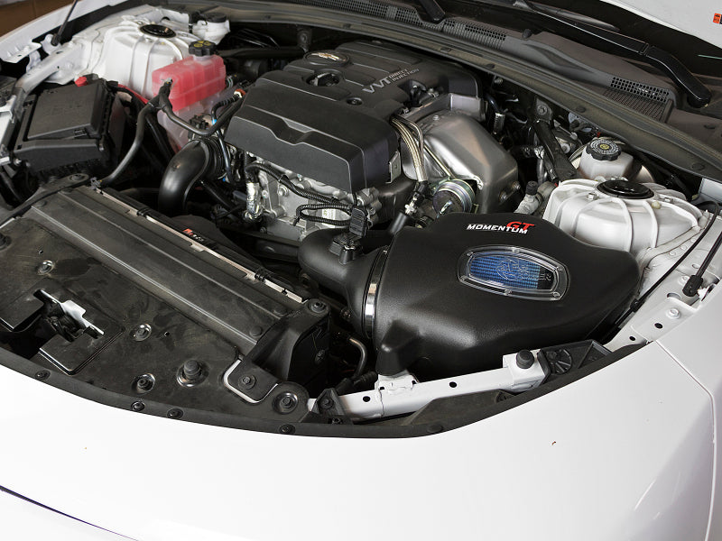 AFE Momentum GT Cold Air Intakes - aFe Momentum GT Pro 5R Intake System Chevrolet Camaro 16-17 I4 2.0L (t)