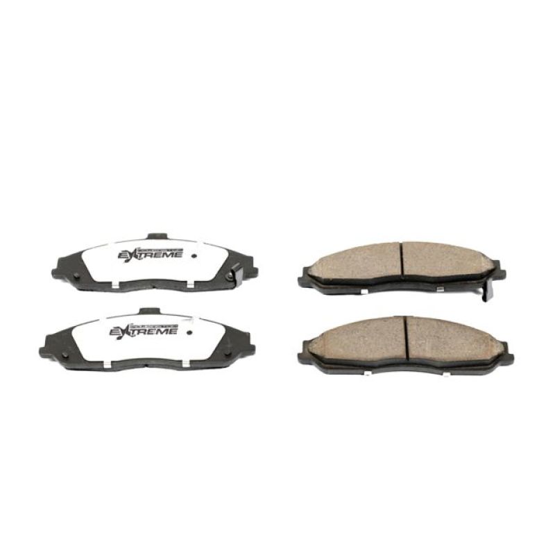 PSB Z26 Extreme Brake Pads - Power Stop 04-09 Cadillac XLR Front Z26 Extreme Street Brake Pads w/Hardware