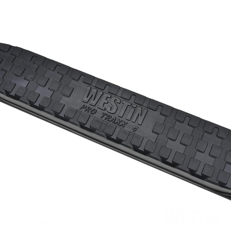 WES Nerf Bars - PRO TRAXX 4 - Westin 05-21 Toyota Tacoma Access Cab PRO TRAXX 4 Oval Nerf Step Bars - Blk