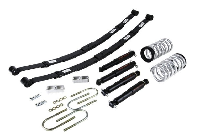 BT Lowering Kit w ND2 Shocks - Belltech LOWERING KIT 82-93 S10 2inch-3inch/4inch ND2 SHOCKS